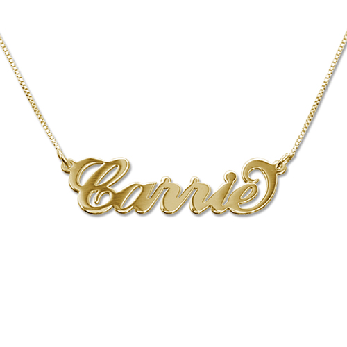 Carrie Name Necklace
