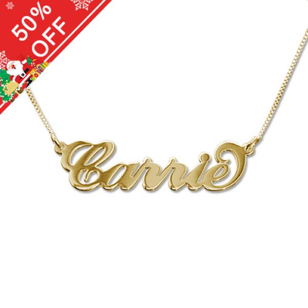 Carrie Name Necklace