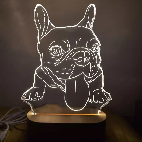 Custom LED Art Portrait Lamp